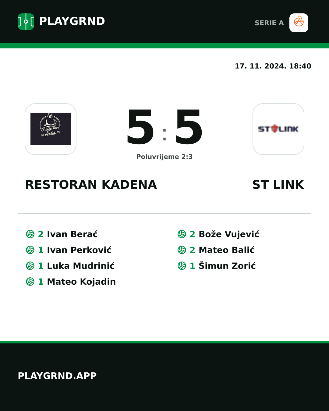 Instagram slika: Restoran Kadena 5:5 ST Link