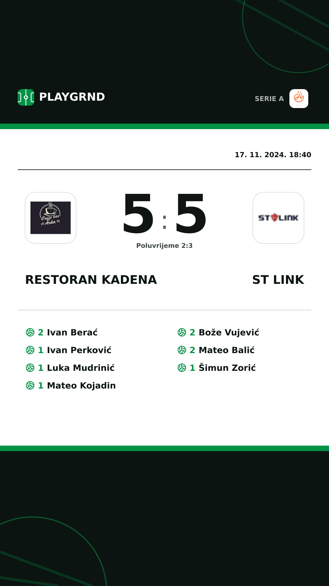 Instagram slika: Restoran Kadena 5:5 ST Link