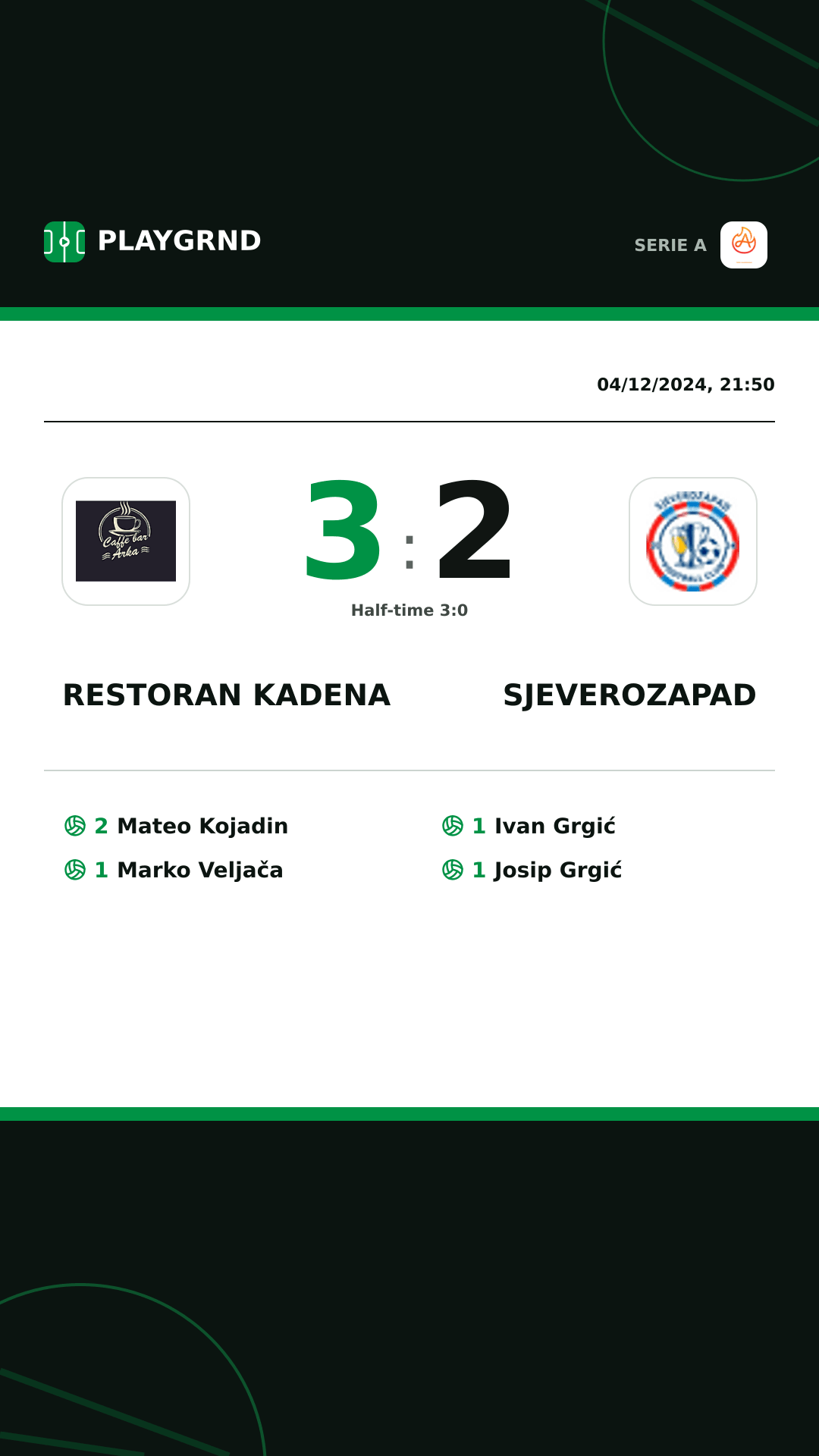 Instagram artwork: Restoran Kadena 3:2 Sjeverozapad