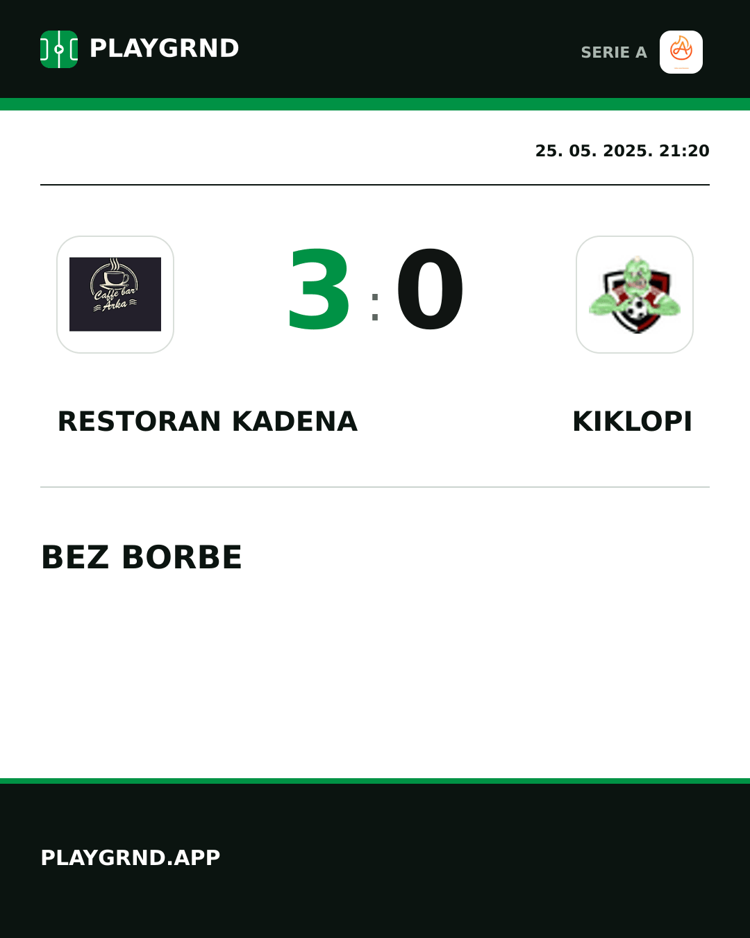 Instagram slika: Restoran Kadena 3:0 Kiklopi