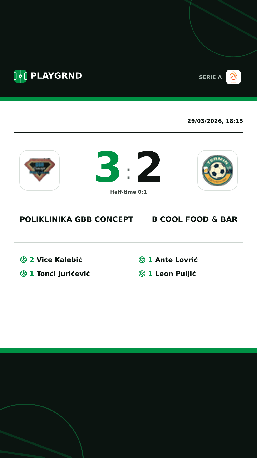 Instagram artwork: Poliklinika Gbb Concept 3:2 B Cool Food & Bar