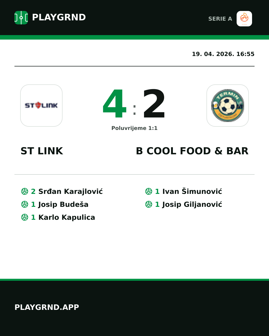 Instagram slika: ST Link 4:2 B Cool Food & Bar