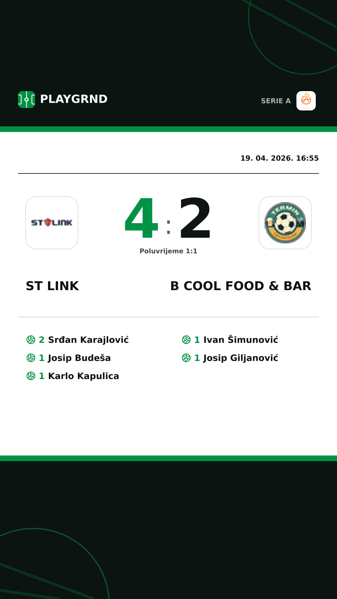 Instagram slika: ST Link 4:2 B Cool Food & Bar