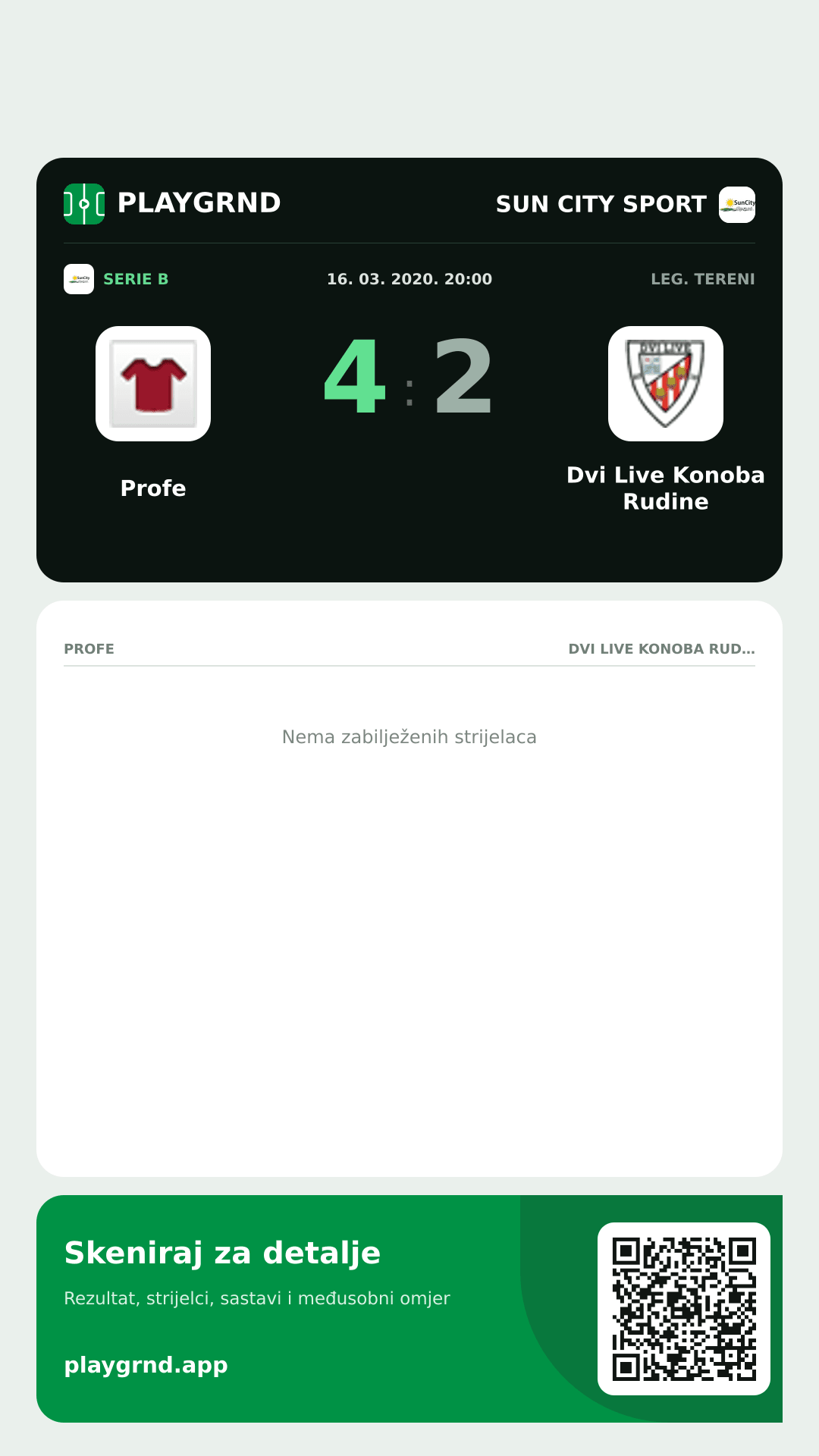 Story slika: Profe 4:2 Dvi Live Konoba Rudine
