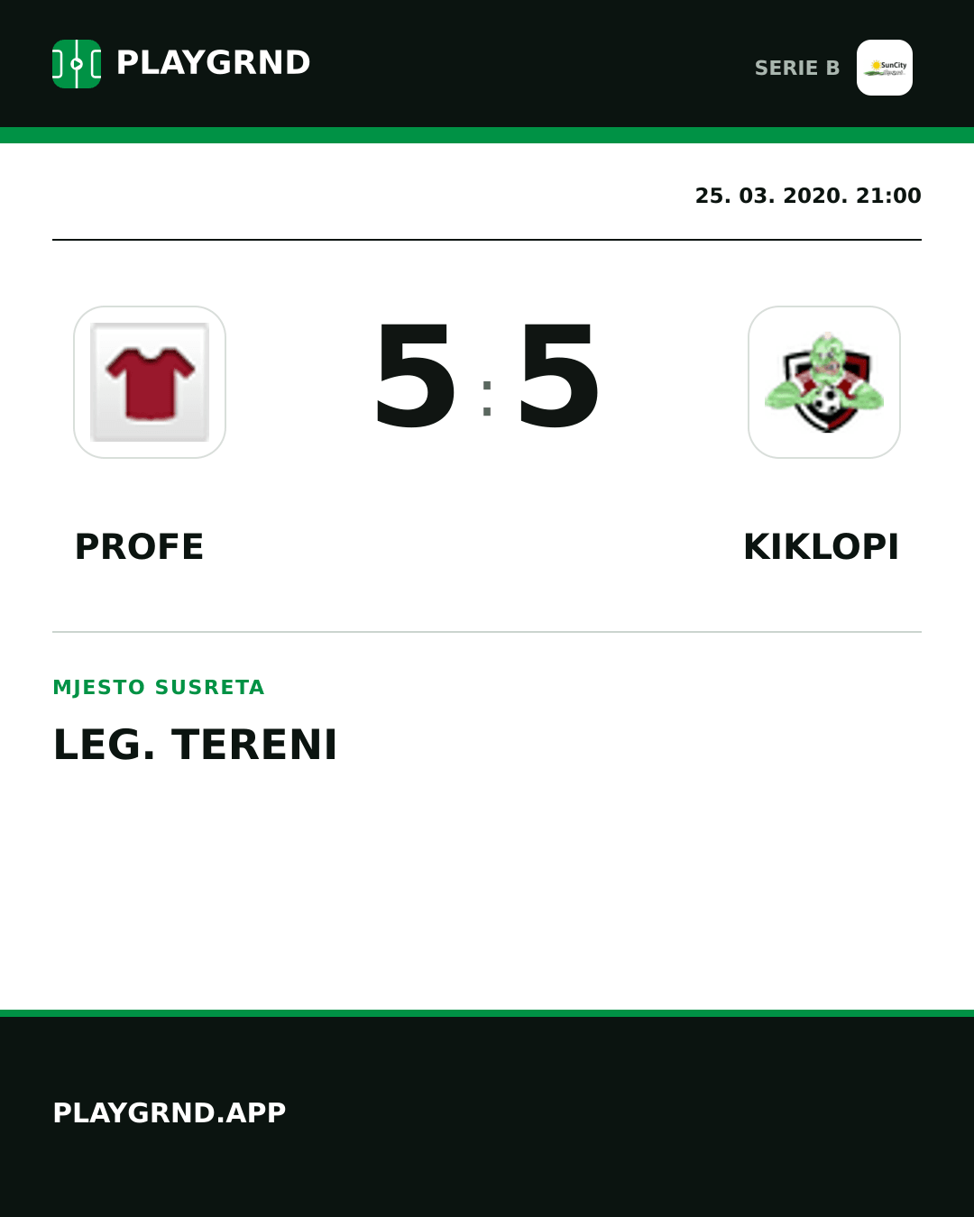 Instagram slika: Profe 5:5 Kiklopi