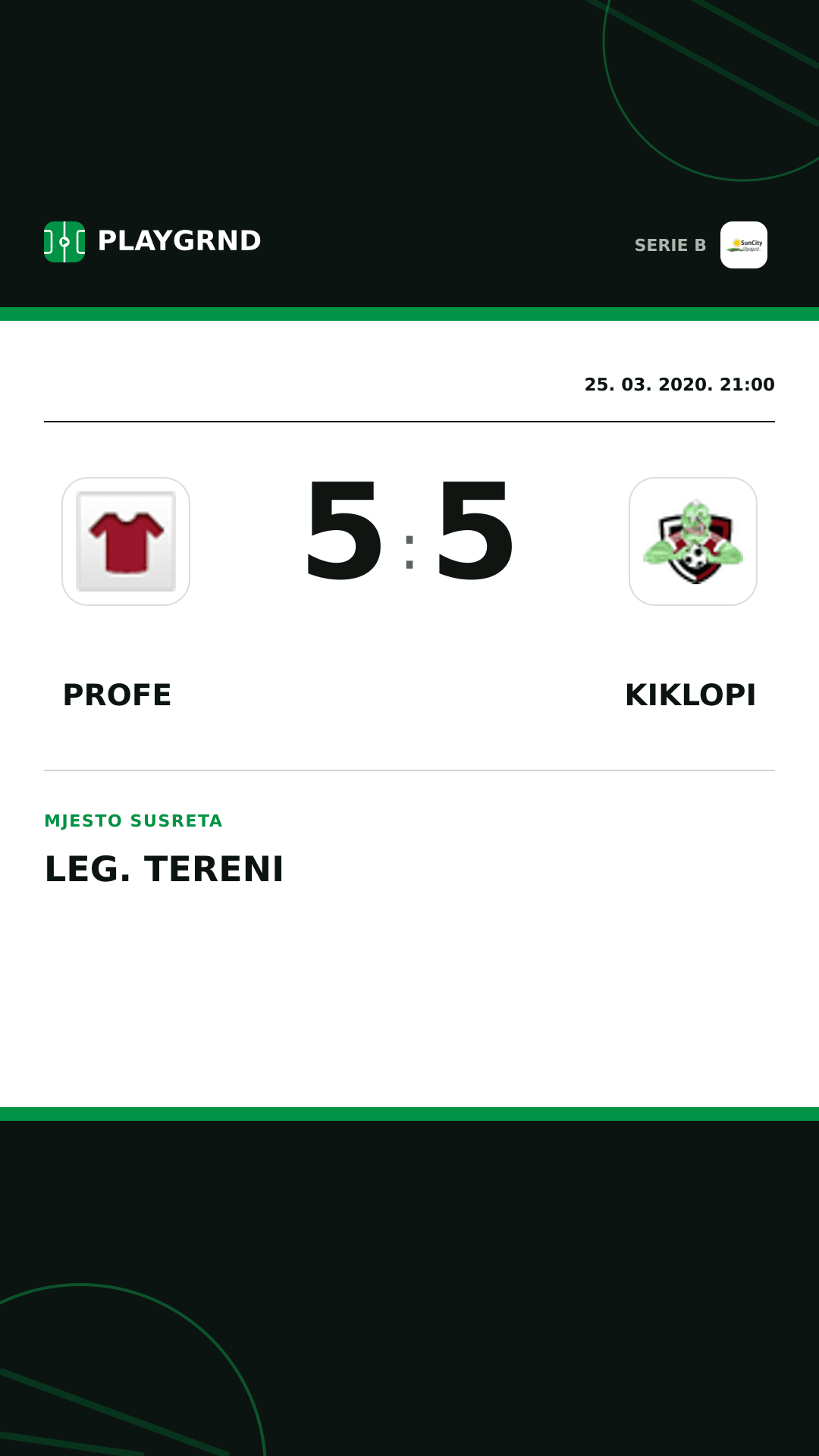 Instagram slika: Profe 5:5 Kiklopi