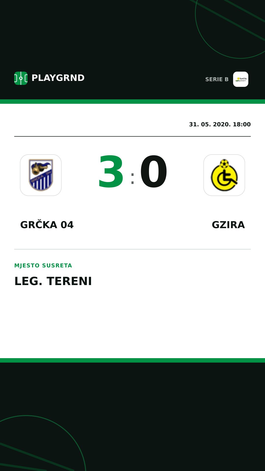 Instagram slika: Grčka 04 3:0 Gzira