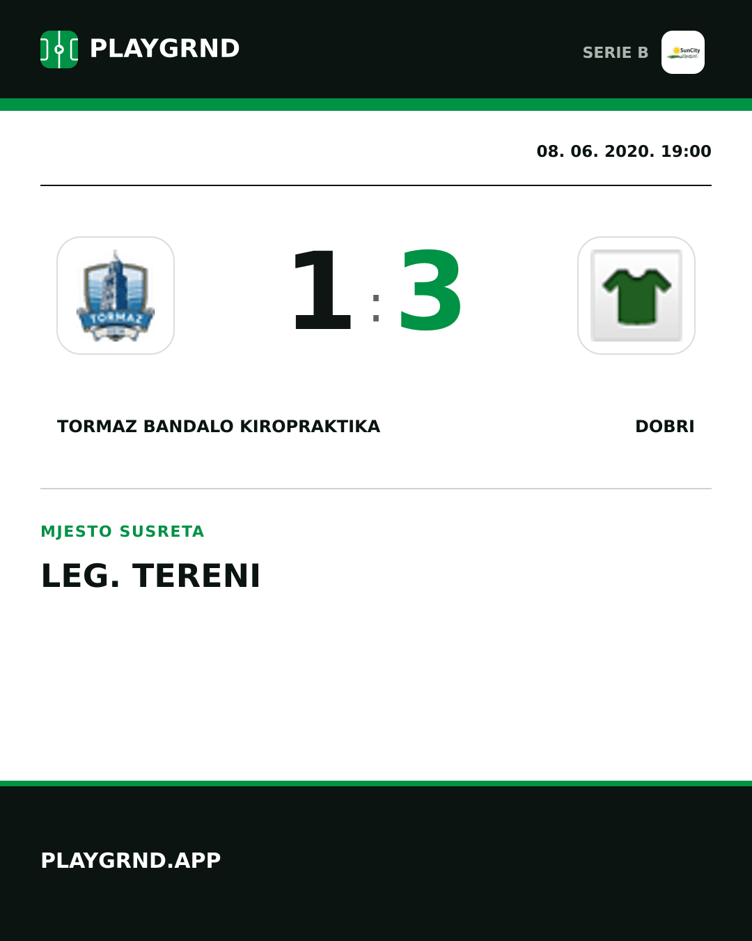 Instagram slika: Tormaz Bandalo Kiropraktika 1:3 Dobri