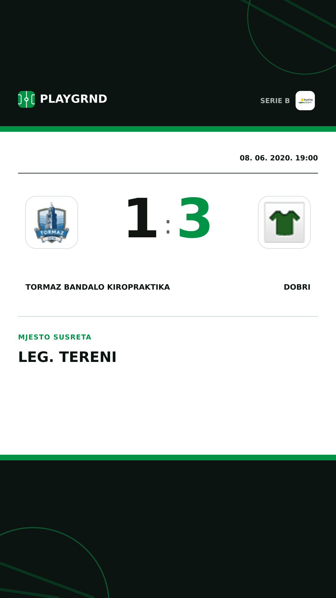 Instagram slika: Tormaz Bandalo Kiropraktika 1:3 Dobri