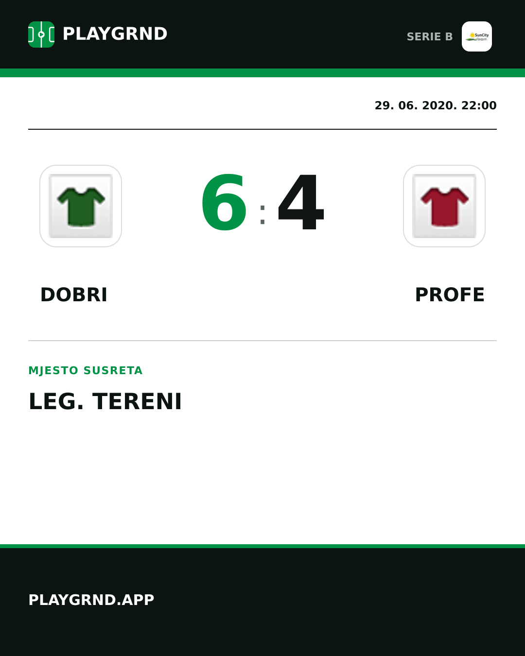 Instagram slika: Dobri 6:4 Profe