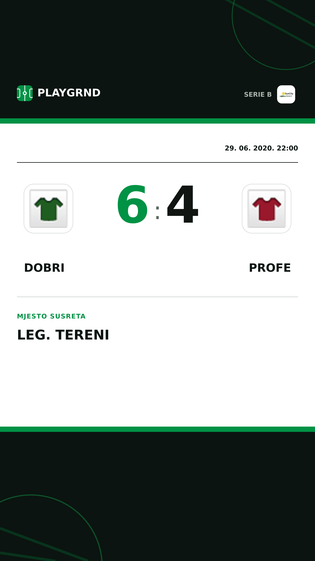 Instagram slika: Dobri 6:4 Profe