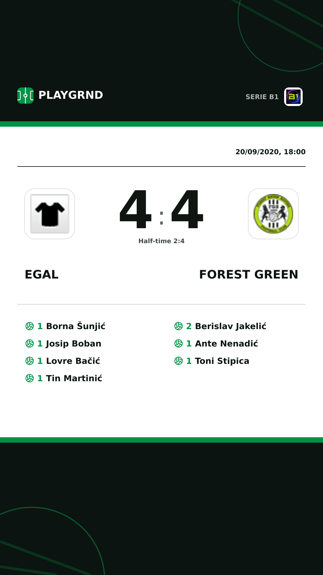Instagram artwork: Egal 4:4 Forest Green