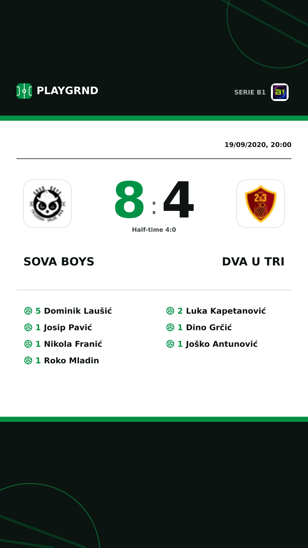 Instagram artwork: Sova Boys 8:4 Dva U Tri