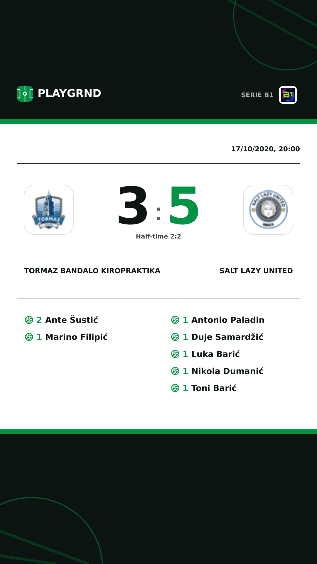 Instagram artwork: Tormaz Bandalo Kiropraktika 3:5 Salt Lazy United
