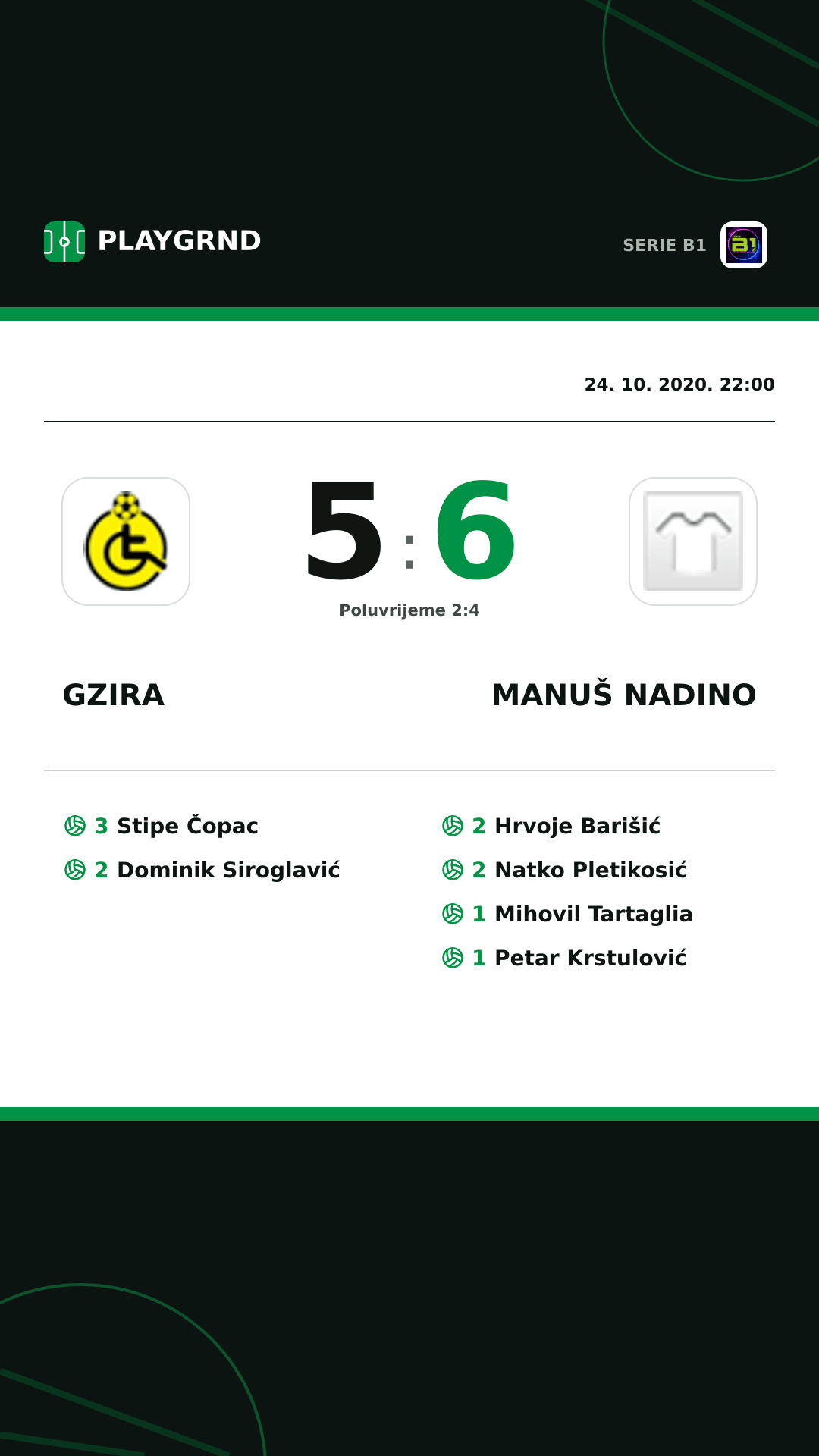 Instagram slika: Gzira 5:6 Manuš Nadino