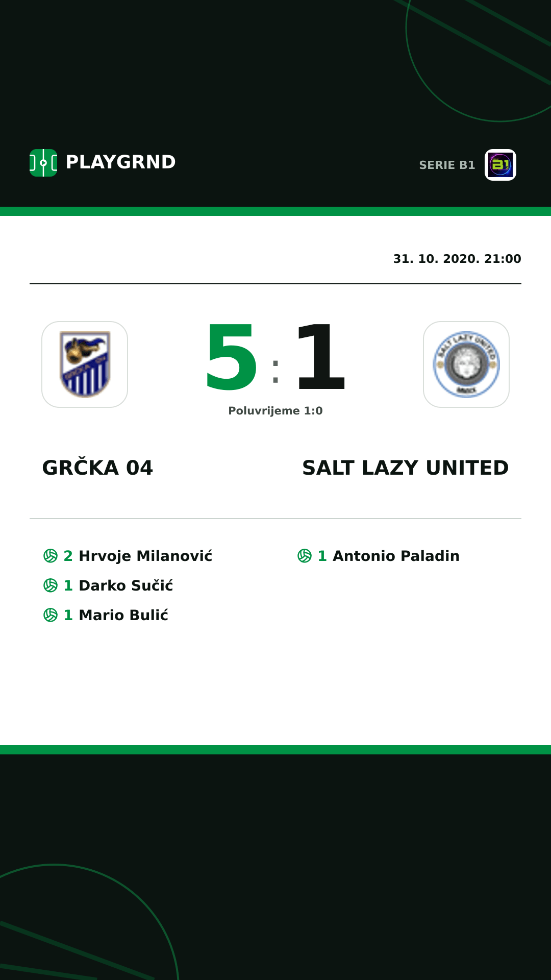 Instagram slika: Grčka 04 5:1 Salt Lazy United