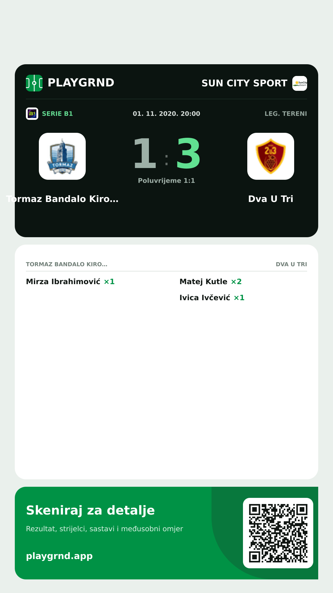 Story slika: Tormaz Bandalo Kiropraktika 1:3 Dva U Tri