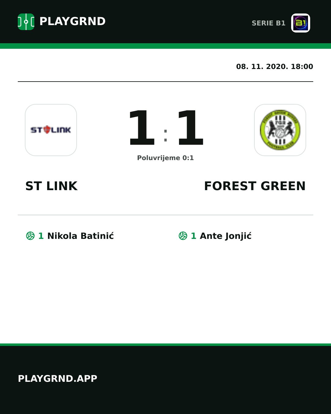Instagram slika: ST Link 1:1 Forest Green