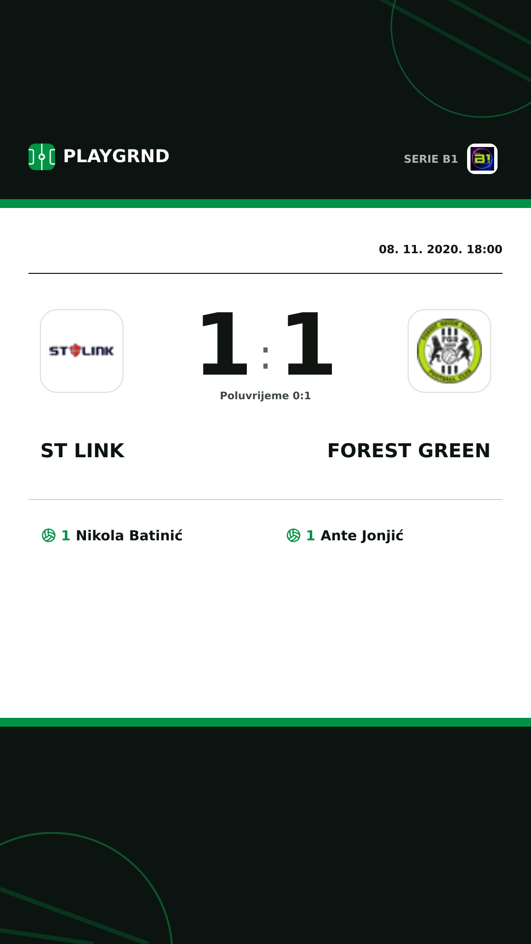 Instagram slika: ST Link 1:1 Forest Green