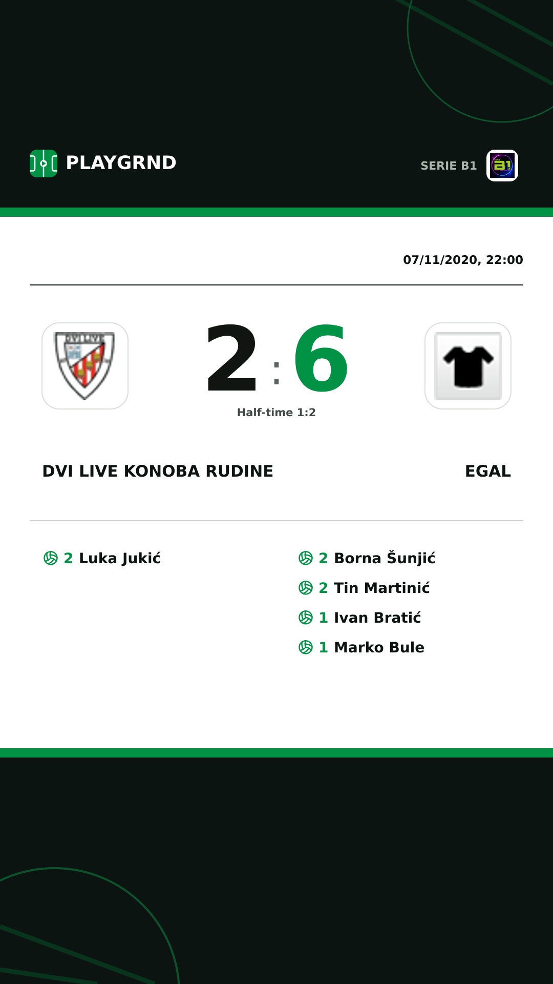Instagram artwork: Dvi Live Konoba Rudine 2:6 Egal