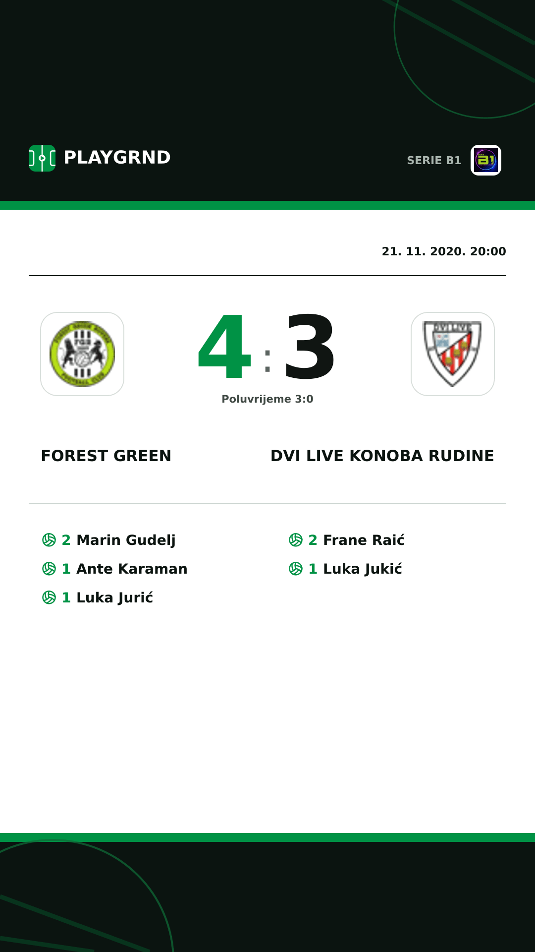Instagram slika: Forest Green 4:3 Dvi Live Konoba Rudine