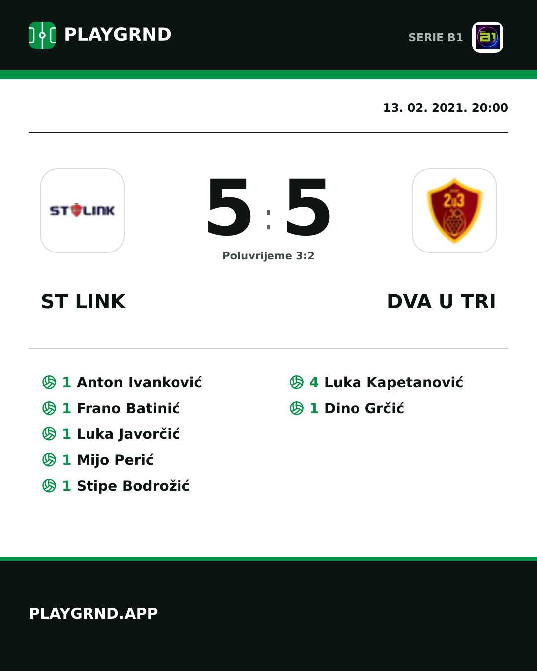 Instagram slika: ST Link 5:5 Dva U Tri