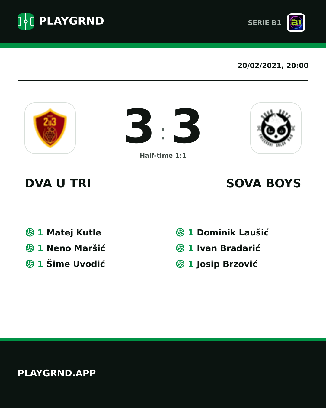 Instagram artwork: Dva U Tri 3:3 Sova Boys