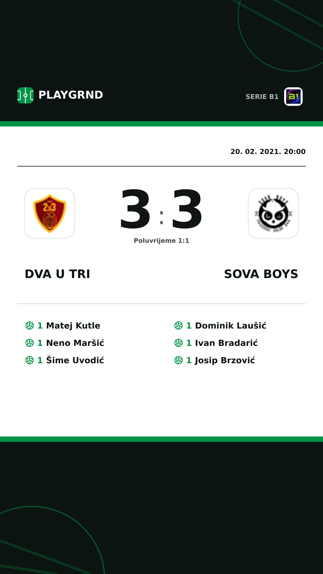 Instagram slika: Dva U Tri 3:3 Sova Boys