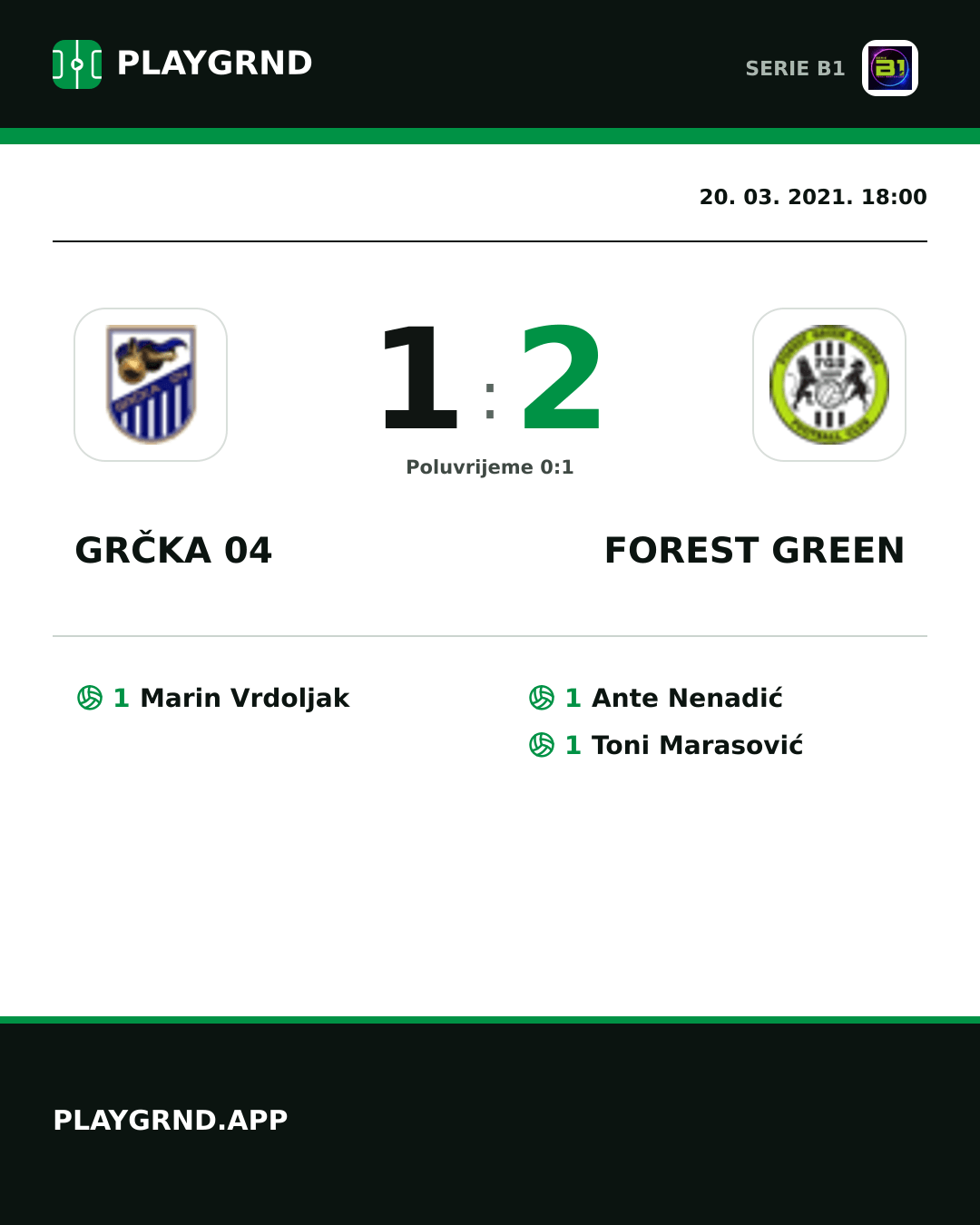 Instagram slika: Grčka 04 1:2 Forest Green