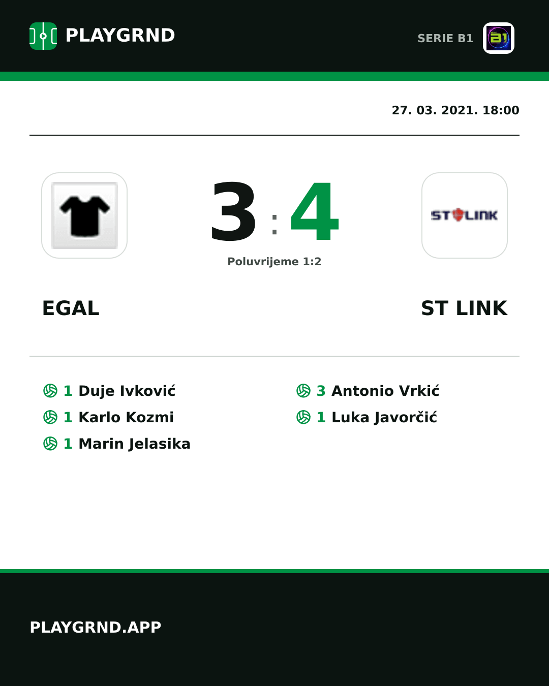 Instagram slika: Egal 3:4 ST Link