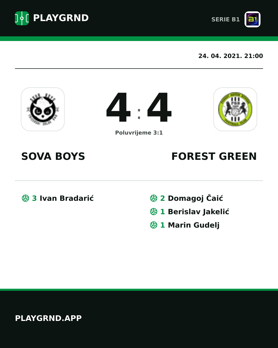 Instagram slika: Sova Boys 4:4 Forest Green