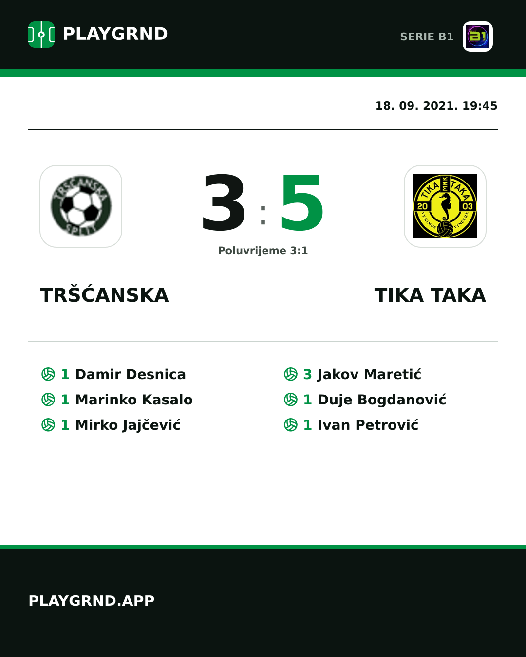 Instagram slika: Tršćanska 3:5 Tika Taka