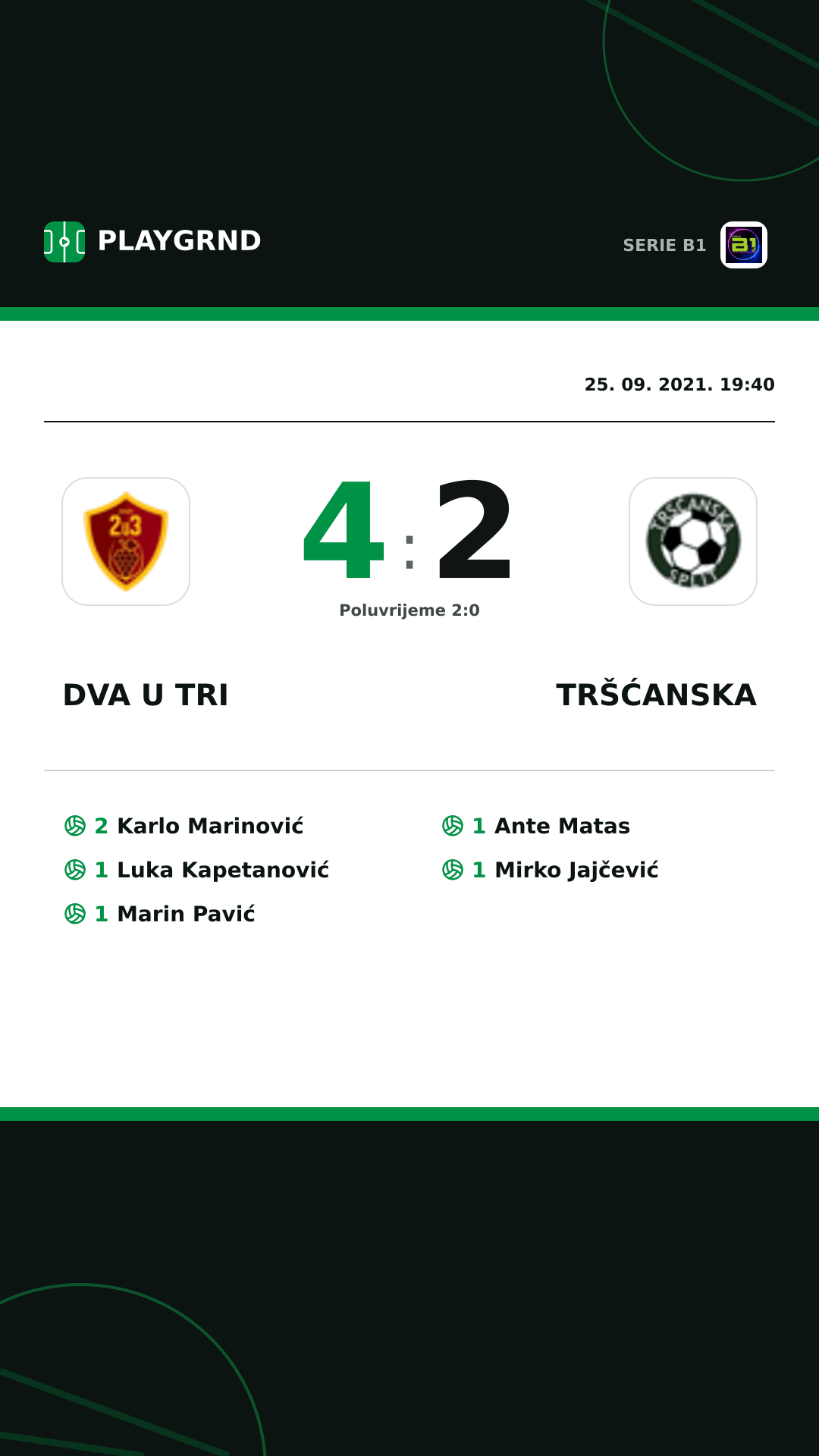 Instagram slika: Dva U Tri 4:2 Tršćanska