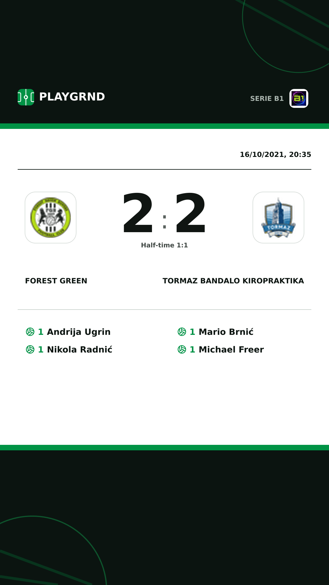 Instagram artwork: Forest Green 2:2 Tormaz Bandalo Kiropraktika