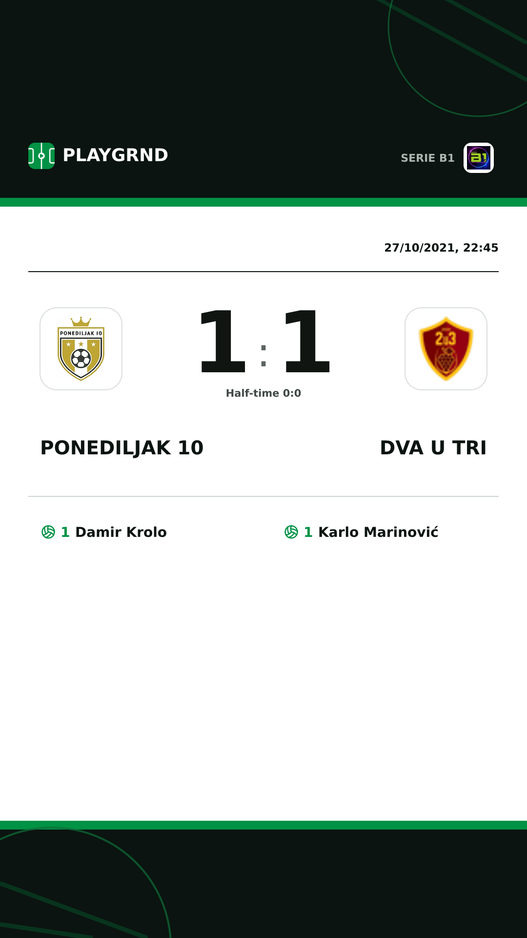 Instagram artwork: Ponediljak 10 1:1 Dva U Tri