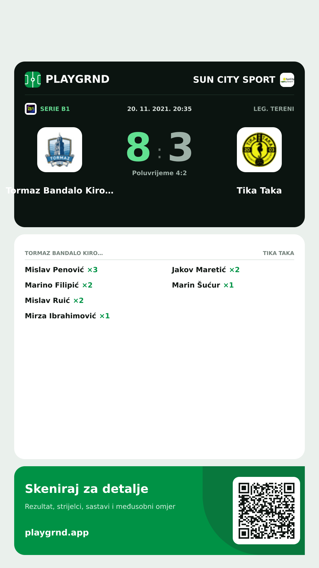 Story image: Tormaz Bandalo Kiropraktika 8:3 Tika Taka