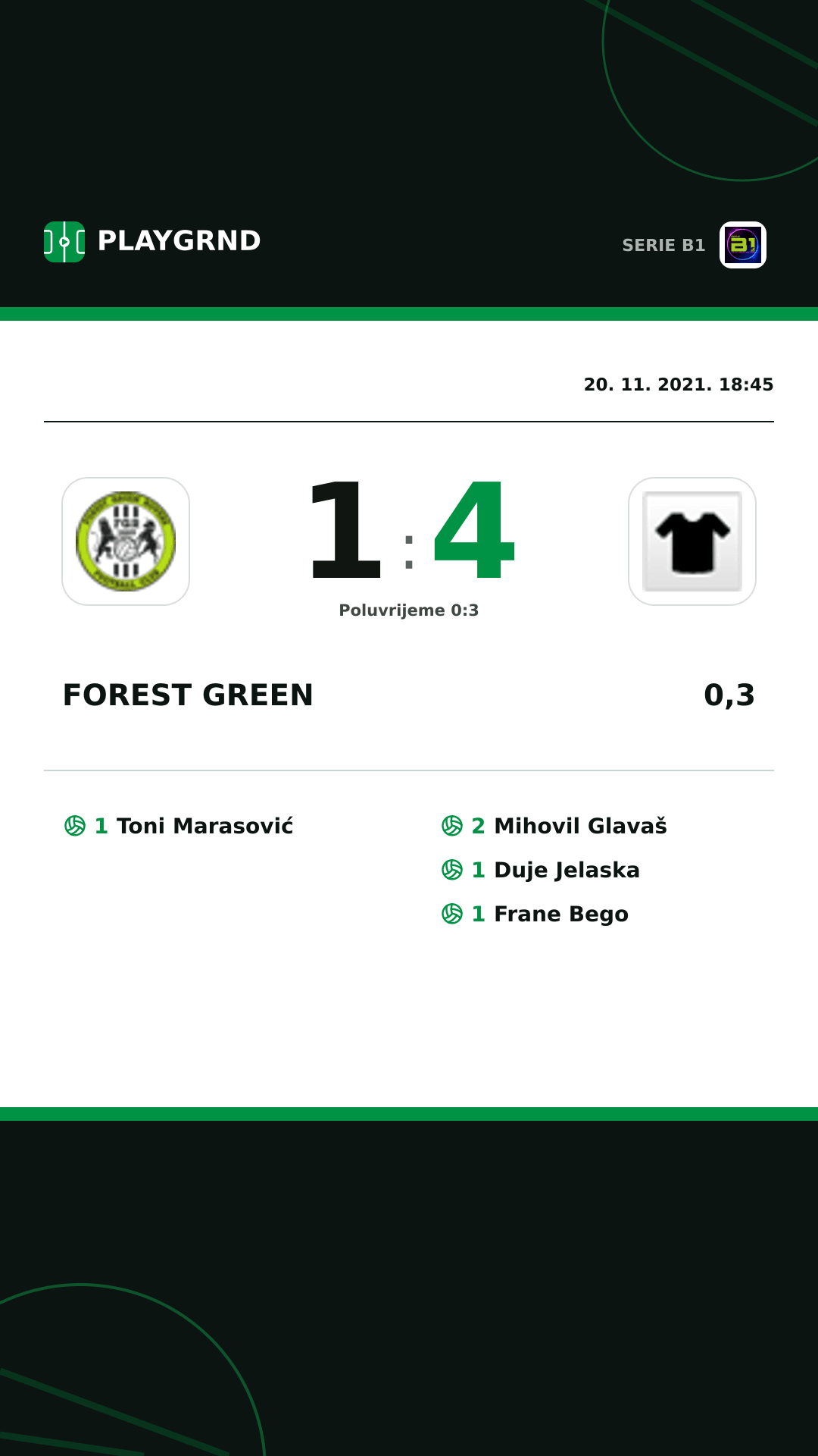 Instagram slika: Forest Green 1:4 0,3