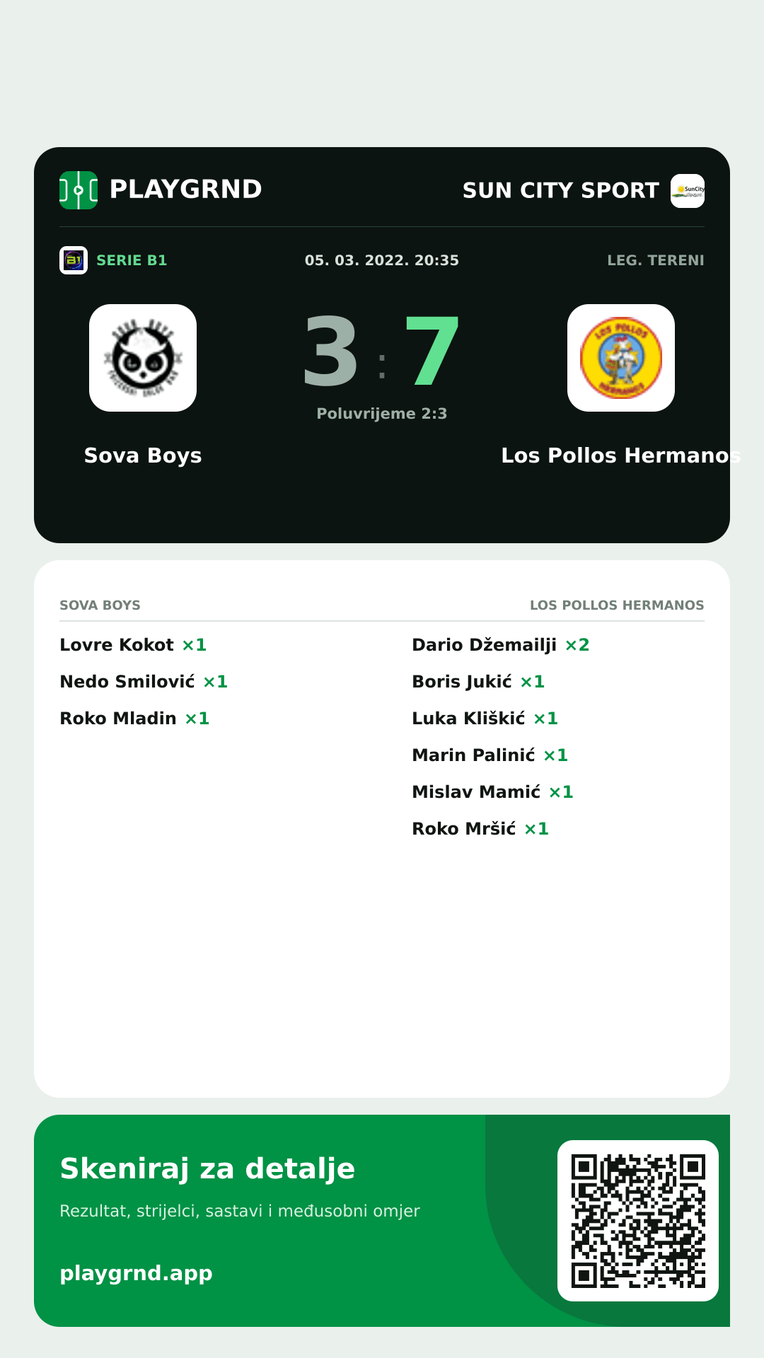 Story slika: Sova Boys 3:7 Los Pollos Hermanos