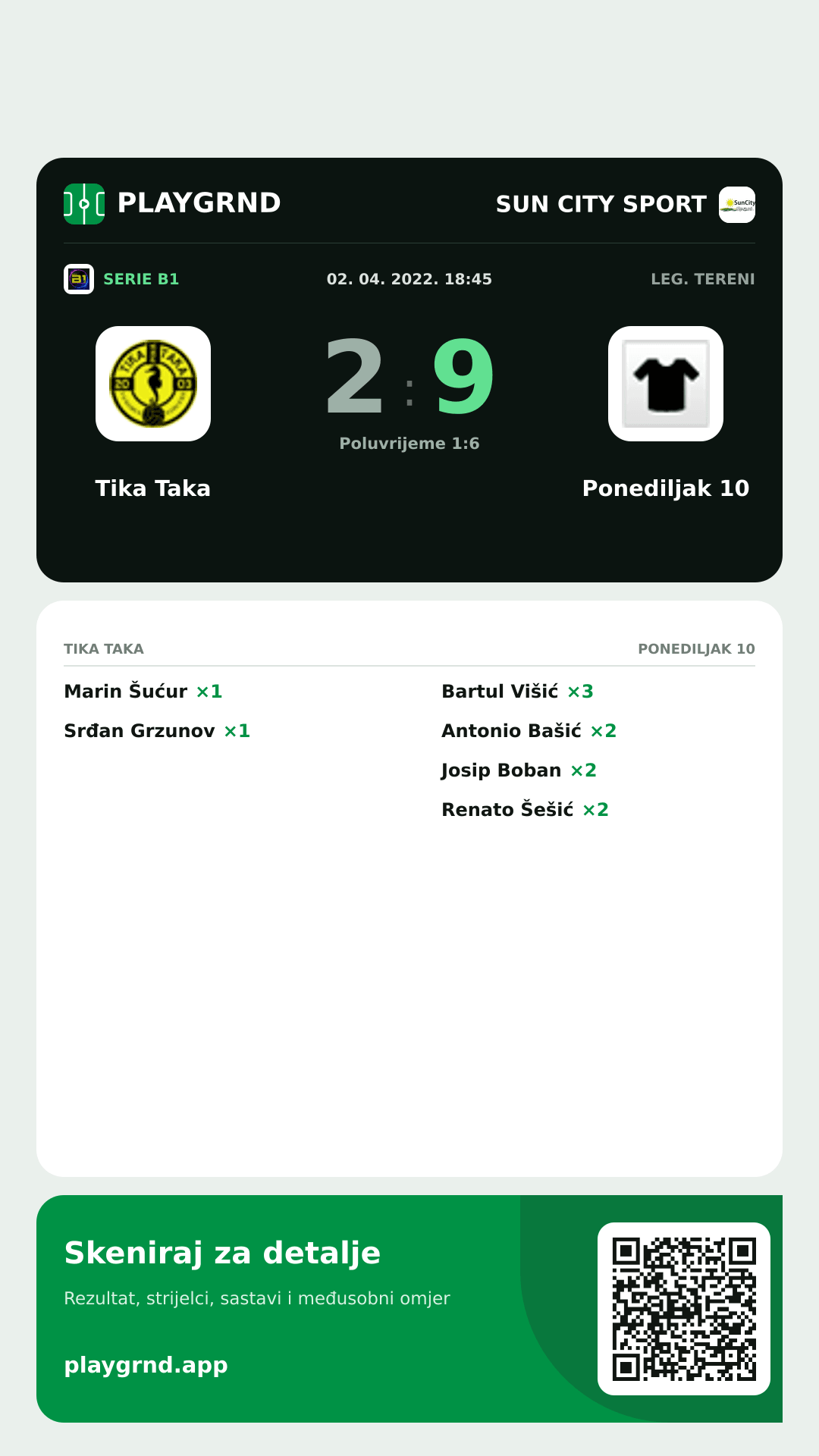 Story image: Tika Taka 2:9 Ponediljak 10