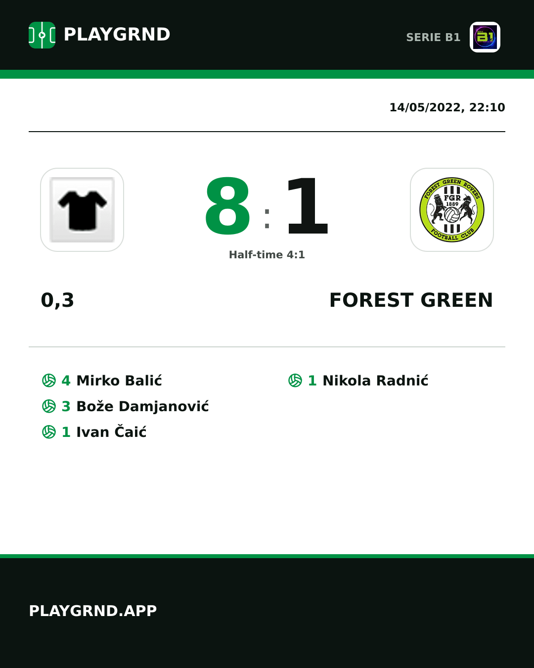 Instagram artwork: 0,3 8:1 Forest Green