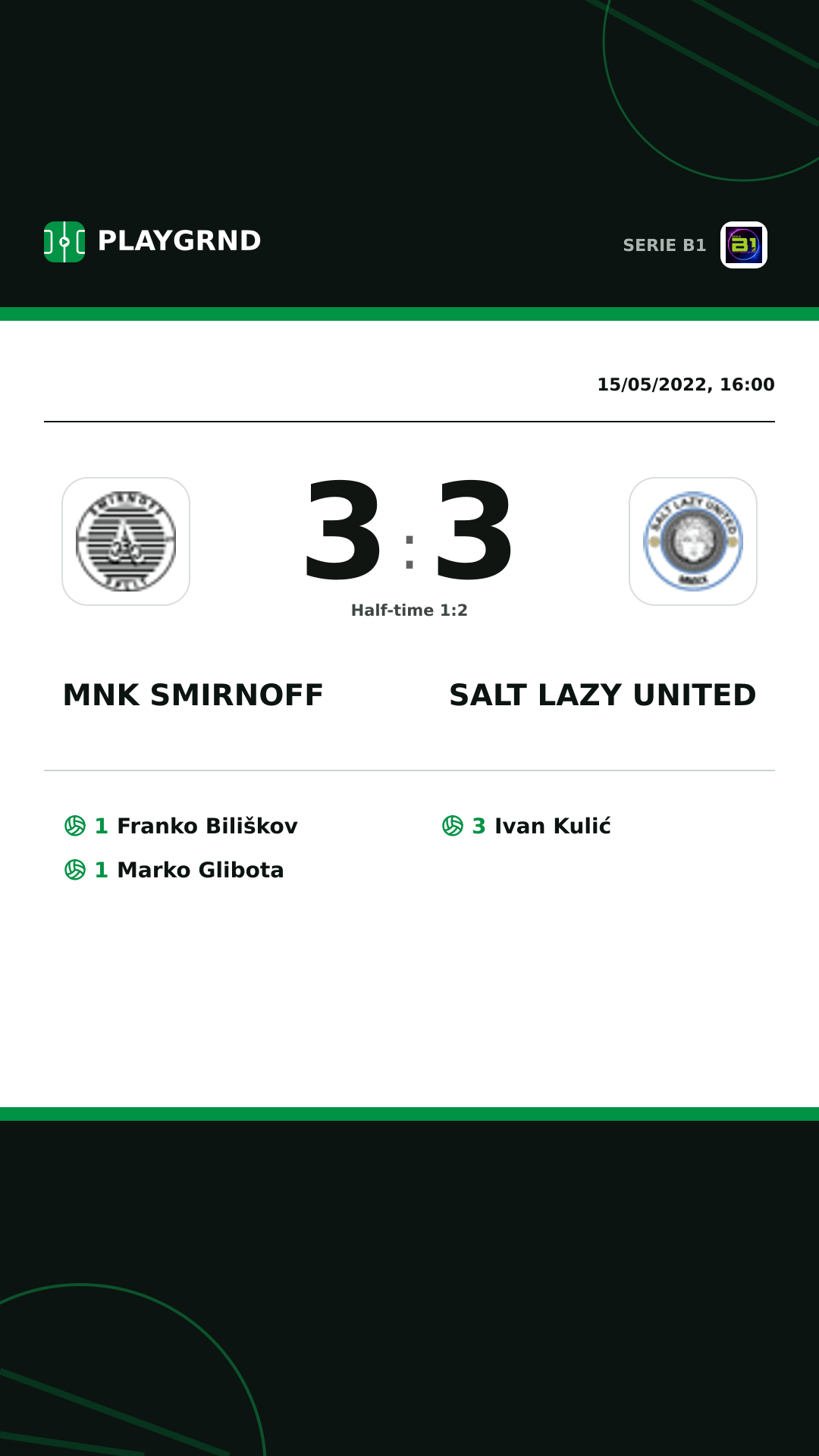 Instagram artwork: Mnk Smirnoff 3:3 Salt Lazy United