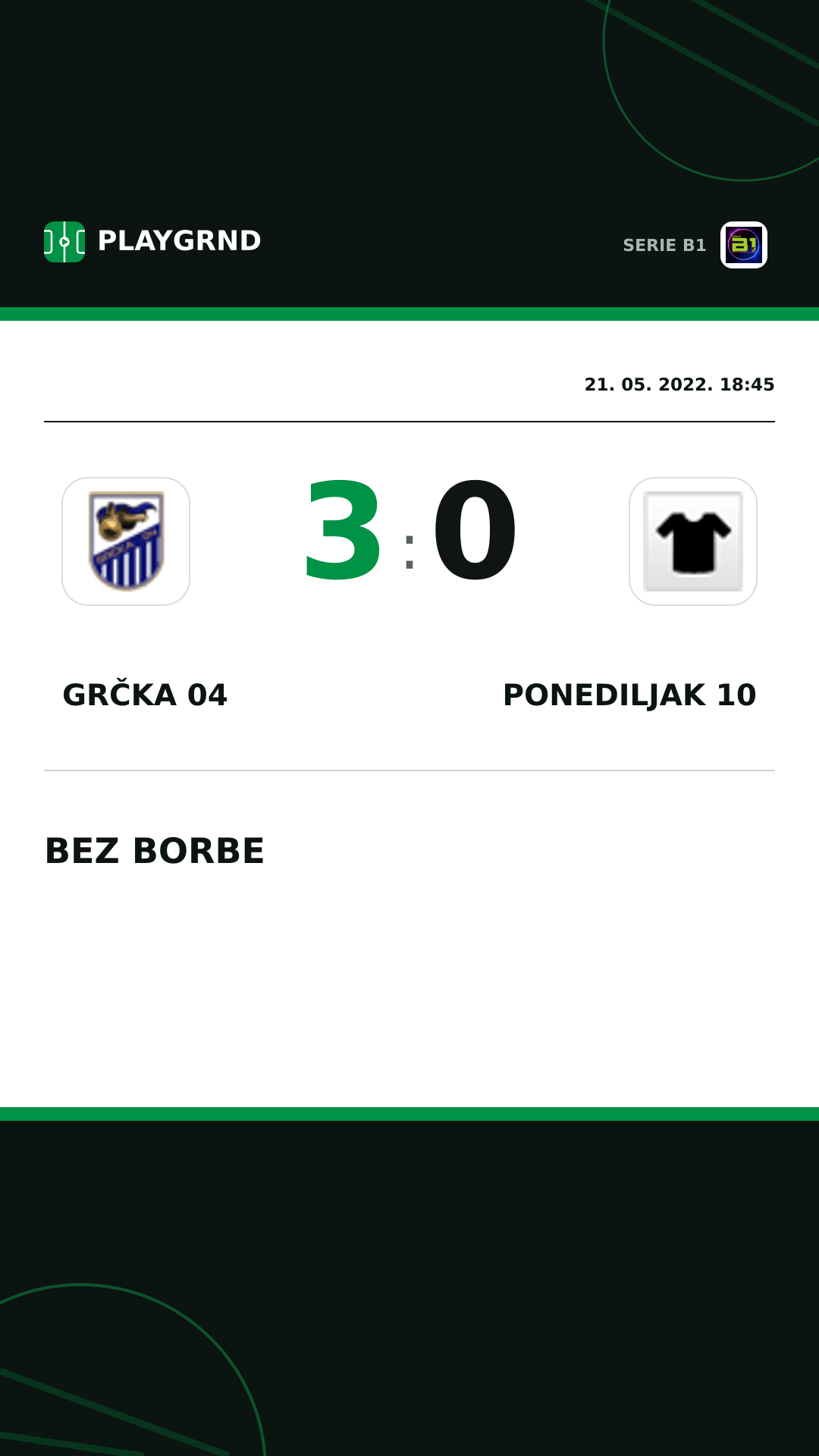 Instagram slika: Grčka 04 3:0 Ponediljak 10