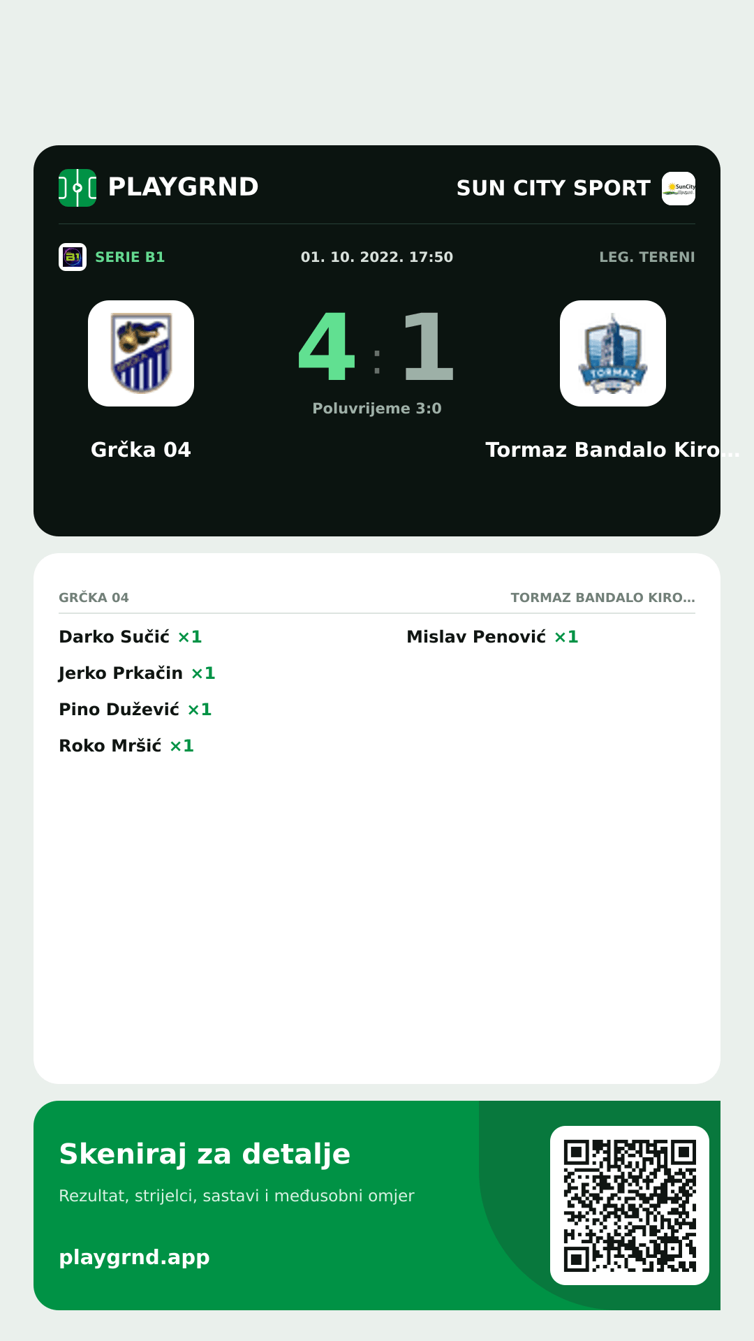Story slika: Grčka 04 4:1 Tormaz Bandalo Kiropraktika