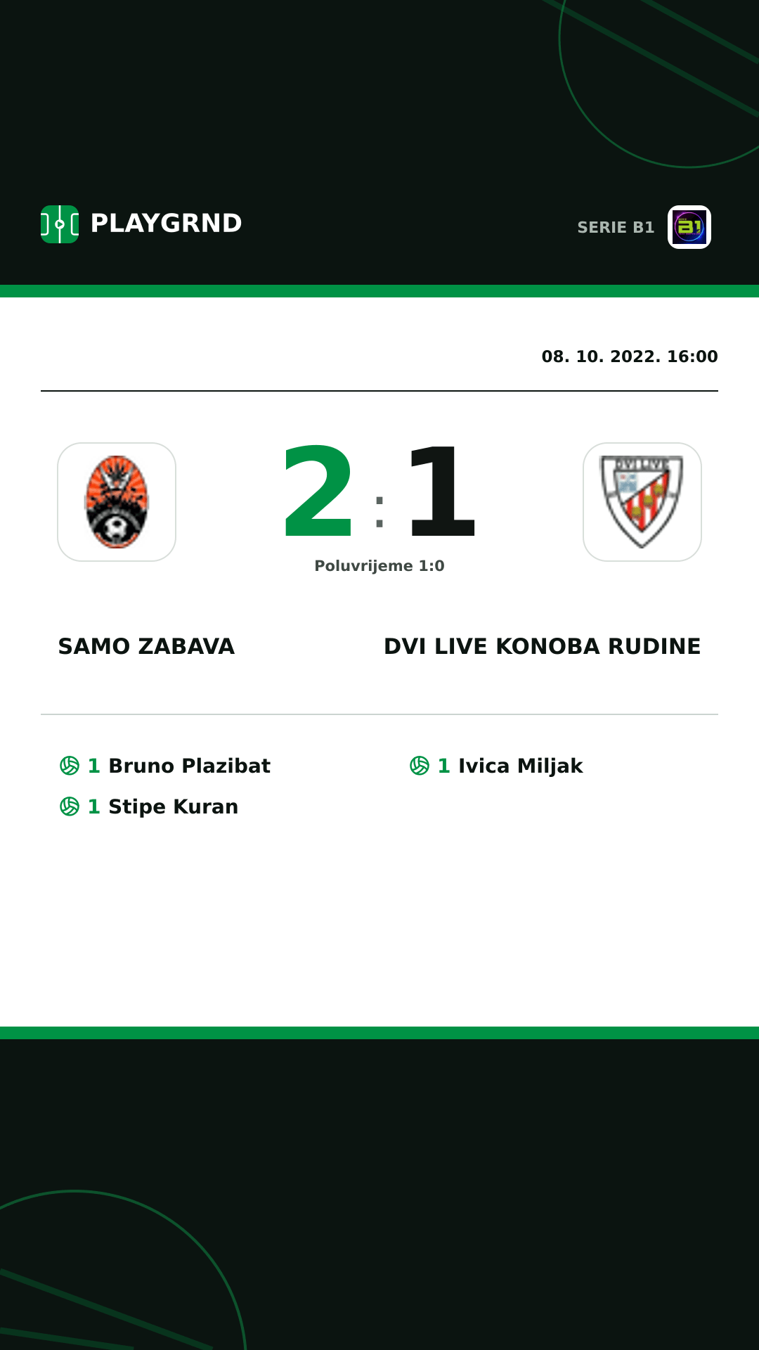 Instagram slika: Samo Zabava 2:1 Dvi Live Konoba Rudine