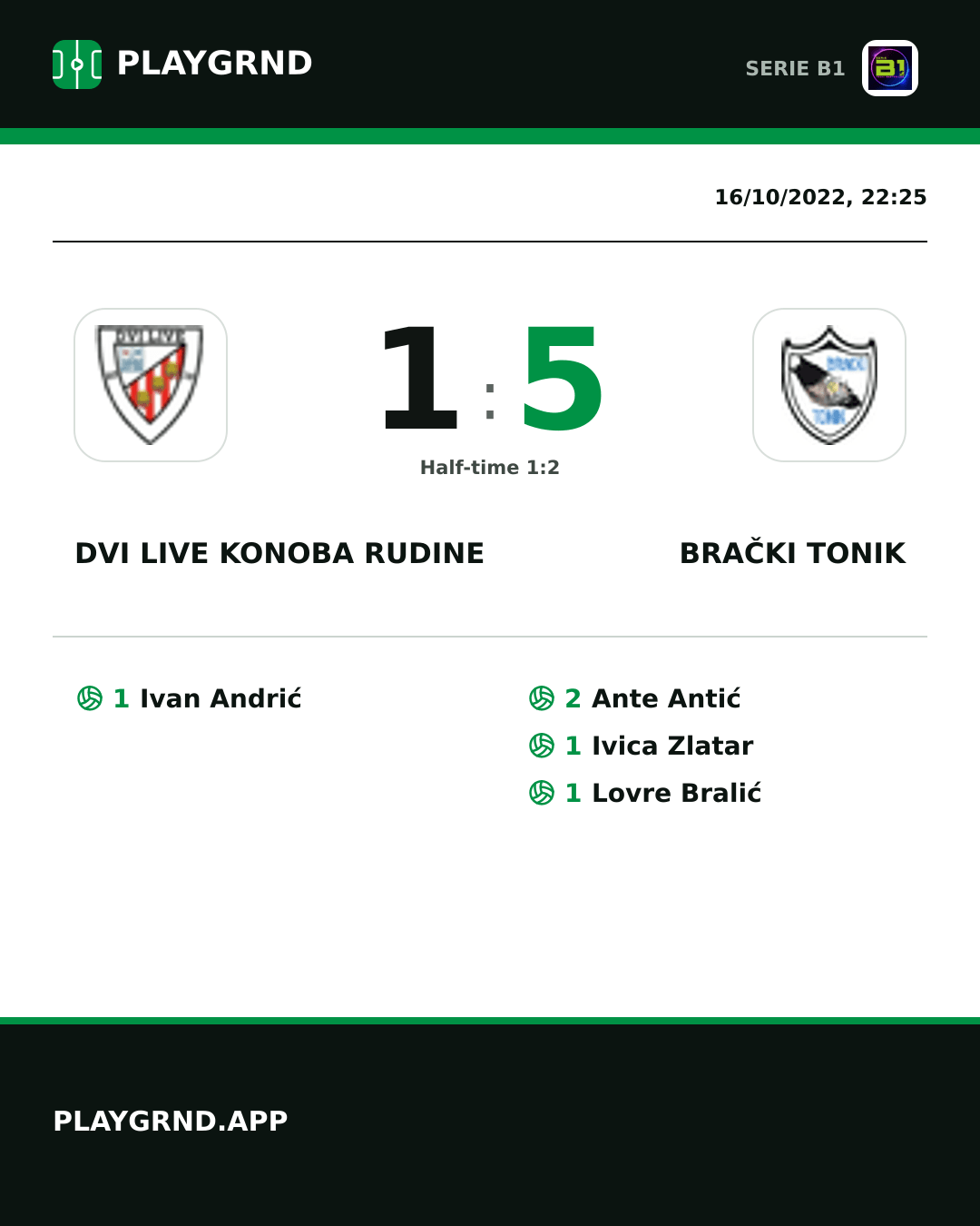 Instagram artwork: Dvi Live Konoba Rudine 1:5 Brački Tonik
