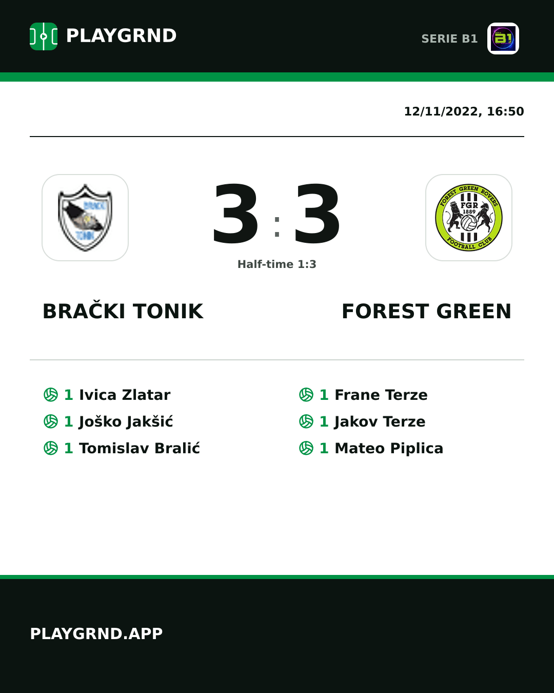 Instagram artwork: Brački Tonik 3:3 Forest Green