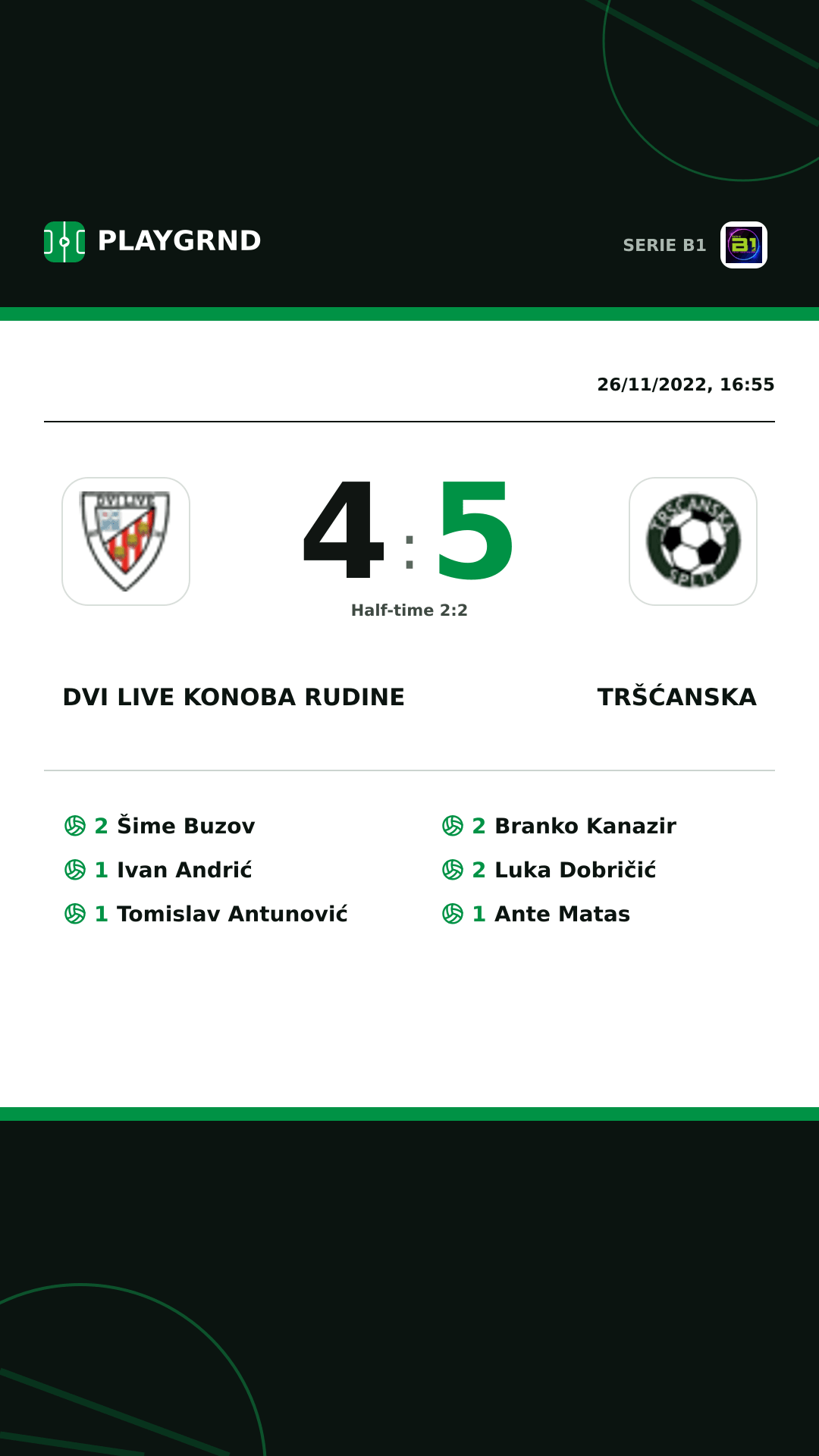 Instagram artwork: Dvi Live Konoba Rudine 4:5 Tršćanska