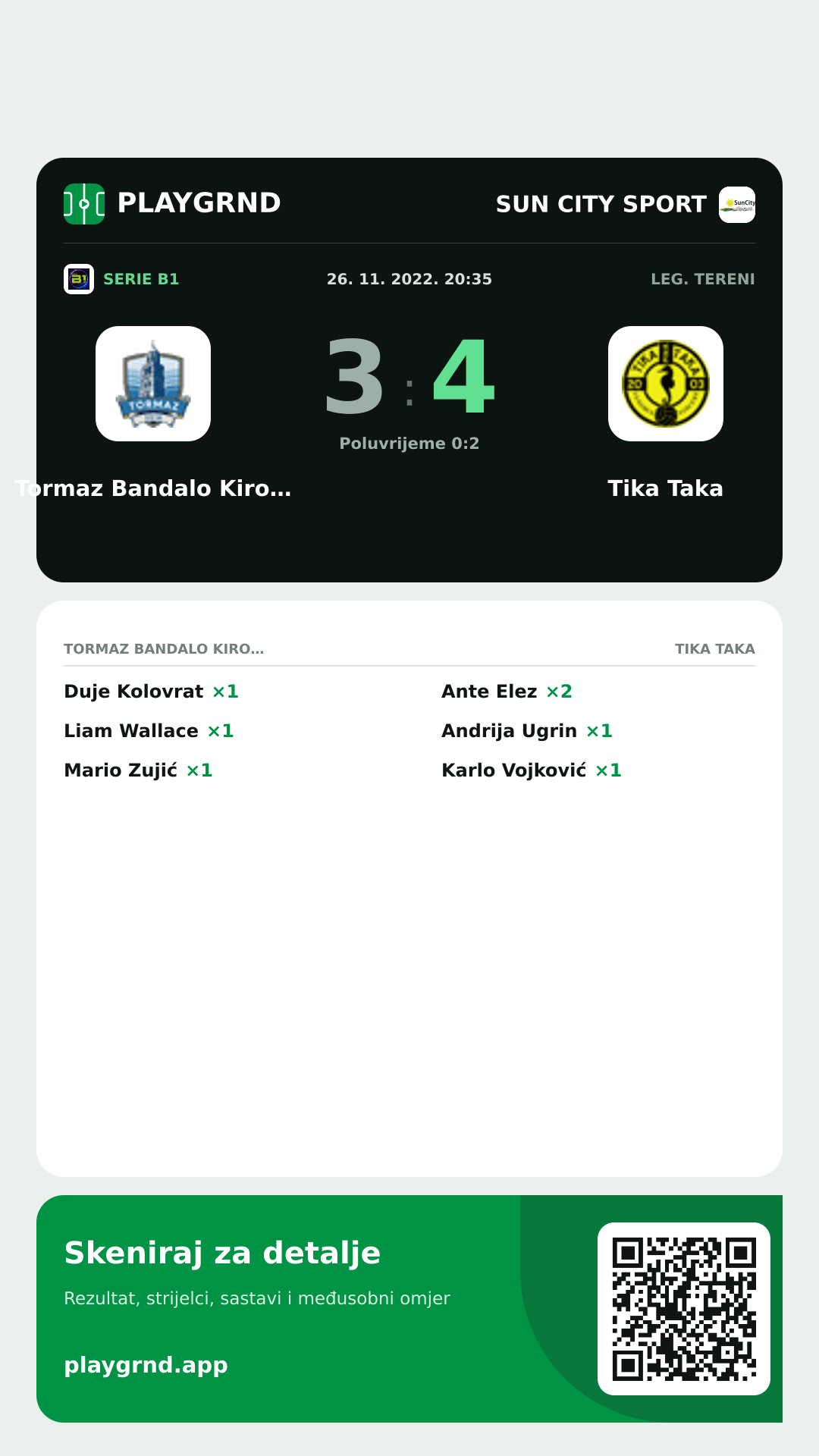 Story slika: Tormaz Bandalo Kiropraktika 3:4 Tika Taka