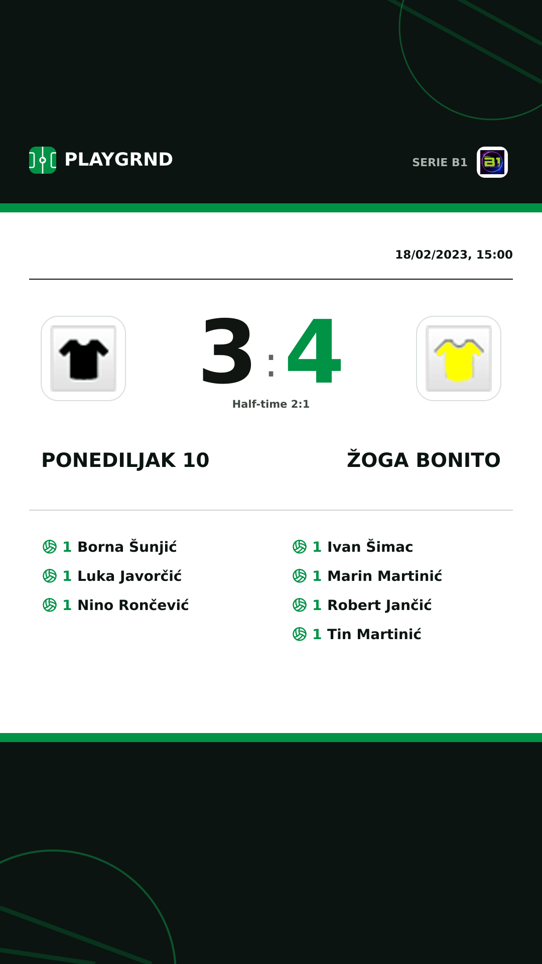 Instagram artwork: Ponediljak 10 3:4 Žoga Bonito