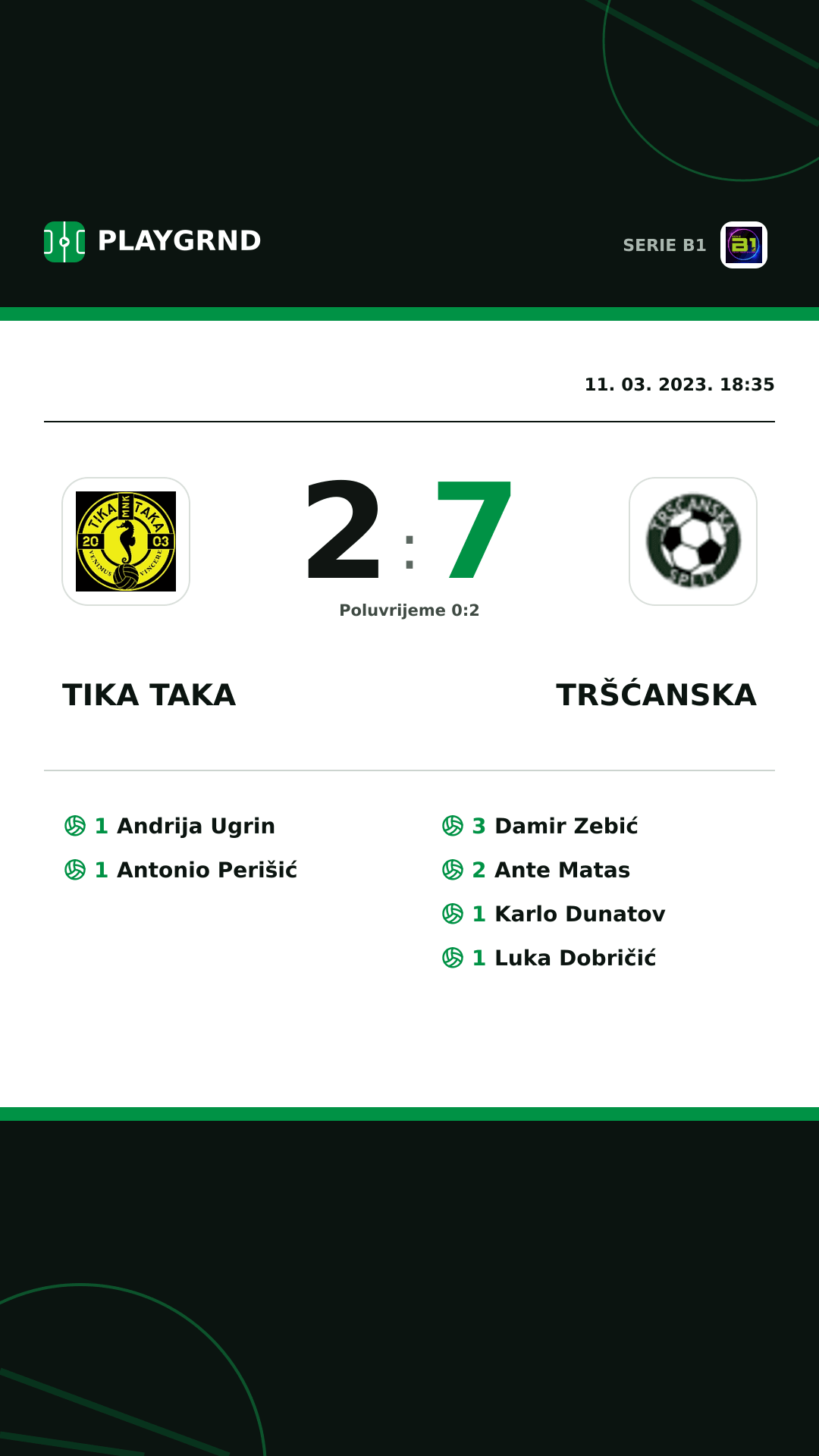 Instagram slika: Tika Taka 2:7 Tršćanska